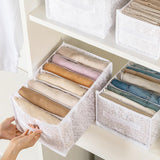 Maxbell Clothes Storage Boxes with Compartments for Clothing Storage Underwear M