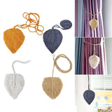 Maxbell Curtain Tiebacks Decoration Bohemian Handmade for Living Room Yellow