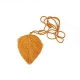 Maxbell Curtain Tiebacks Decoration Bohemian Handmade for Living Room Yellow