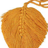 Maxbell Curtain Tiebacks Decoration Bohemian Handmade for Living Room Yellow