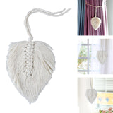 Maxbell Curtain Tiebacks Decoration Bohemian Handmade for Living Room Beige