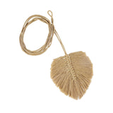 Maxbell Curtain Tiebacks Decoration Bohemian Handmade for Living Room Brown