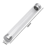 Maxbell Makeup Storage Box Professional Transparent Portable Compact for Travel Home cylinder