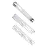 Maxbell Makeup Storage Box Professional Transparent Portable Compact for Travel Home cylinder