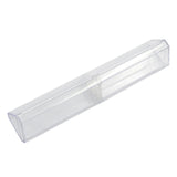 Maxbell Makeup Storage Box Professional Transparent Portable Compact for Travel Home triangle