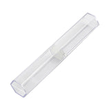 Maxbell Makeup Storage Box Professional Transparent Portable Compact for Travel Home Hexagon