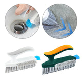 Maxbell Bathroom Cleaning Brushes Heavy Duty Grout Cleaner Brushes for Bathroom White