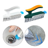 Maxbell Bathroom Cleaning Brushes Heavy Duty Grout Cleaner Brushes for Bathroom White