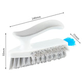 Maxbell Bathroom Cleaning Brushes Heavy Duty Grout Cleaner Brushes for Bathroom White