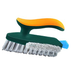 Maxbell Bathroom Cleaning Brushes Heavy Duty Grout Cleaner Brushes for Bathroom Green