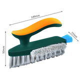 Maxbell Bathroom Cleaning Brushes Heavy Duty Grout Cleaner Brushes for Bathroom Green