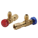 Maxbell Connector Air Conditioning Refrigerant Safety Valve On Off Valve Liquid Adapter Style A