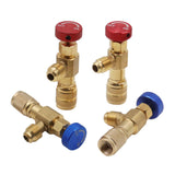 Maxbell Connector Air Conditioning Refrigerant Safety Valve On Off Valve Liquid Adapter Style A