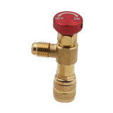 Maxbell Connector Air Conditioning Refrigerant Safety Valve On Off Valve Liquid Adapter Style A