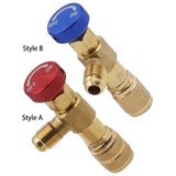 Maxbell Connector Air Conditioning Refrigerant Safety Valve On Off Valve Liquid Adapter Style A