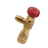 Maxbell Connector Air Conditioning Refrigerant Safety Valve On Off Valve Liquid Adapter Style A