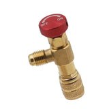 Maxbell Connector Air Conditioning Refrigerant Safety Valve On Off Valve Liquid Adapter Style A
