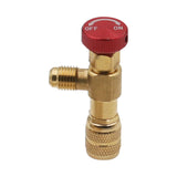 Maxbell Connector Air Conditioning Refrigerant Safety Valve On Off Valve Liquid Adapter Style A