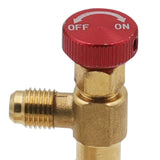 Maxbell Connector Air Conditioning Refrigerant Safety Valve On Off Valve Liquid Adapter Style A