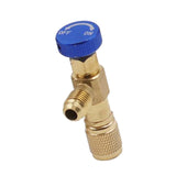Maxbell Connector Air Conditioning Refrigerant Safety Valve On Off Valve Liquid Adapter Style B