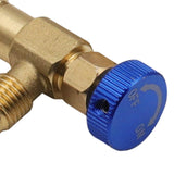 Maxbell Connector Air Conditioning Refrigerant Safety Valve On Off Valve Liquid Adapter Style B