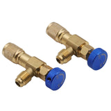 Maxbell Connector Air Conditioning Refrigerant Safety Valve On Off Valve Liquid Adapter Style B
