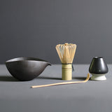 Maxbell 4x Japanese Matcha Whisk Set with Ceramic Bowl Multifunction for Ceremony A
