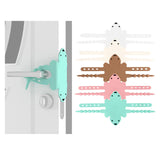 Maxbell Flexible Door Closing Cushion Mute Soft Prevent Door Close Impact, for Home Green