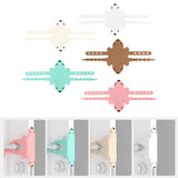 Maxbell Flexible Door Closing Cushion Mute Soft Prevent Door Close Impact, for Home Green