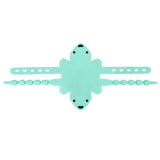 Maxbell Flexible Door Closing Cushion Mute Soft Prevent Door Close Impact, for Home Green