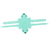 Maxbell Flexible Door Closing Cushion Mute Soft Prevent Door Close Impact, for Home Green