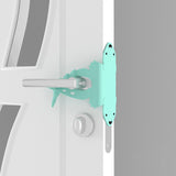 Maxbell Flexible Door Closing Cushion Mute Soft Prevent Door Close Impact, for Home Green