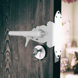 Maxbell Flexible Door Closing Cushion Mute Soft Prevent Door Close Impact, for Home White