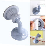 Maxbell Door Stop Doorstops Floor Mount Wall Protector for Office Home Bathroom Bent Blue