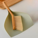 Maxbell Mini Cleaning Broom Brush Set Small Reuse for Office Counter Table Kitchen Style B