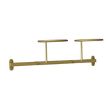 Maxbell Wall Mounted Hat Rack Display Rack Hooks for Home Living Room Decoration Gold