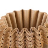 Maxbell 50Pcs Coffee Filter Paper Basket Filters Paper for Coffee Machine L