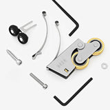 Maxbell Double Wheel Pulley Rustproof Sliding Window Roller for window Style A