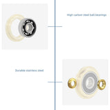 Maxbell Double Wheel Pulley Rustproof Sliding Window Roller for window Style A