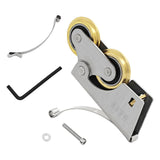 Maxbell Double Wheel Pulley Rustproof Sliding Window Roller for window Style A