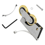 Maxbell Double Wheel Pulley Rustproof Sliding Window Roller for window Style A