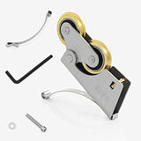 Maxbell Double Wheel Pulley Rustproof Sliding Window Roller for window Style A