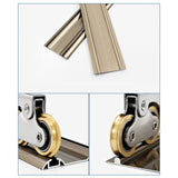 Maxbell Double Wheel Pulley Rustproof Sliding Window Roller for window Style A