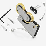 Maxbell Double Wheel Pulley Rustproof Sliding Window Roller for window Style C