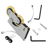 Maxbell Double Wheel Pulley Rustproof Sliding Window Roller for window Style C