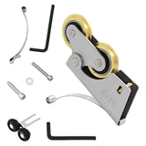 Maxbell Double Wheel Pulley Rustproof Sliding Window Roller for window Style C