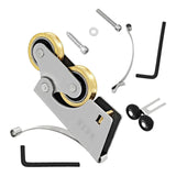 Maxbell Double Wheel Pulley Rustproof Sliding Window Roller for window Style D