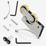 Maxbell Double Wheel Pulley Rustproof Sliding Window Roller for window Style D