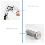 Maxbell Double Wheel Pulley Rustproof Sliding Window Roller for window Style D