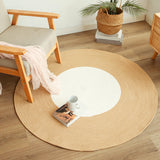 Maxbell Hand Woven Rug Bedroom Carpets Handmade 45cm for Farmhouse Kitchen Bedside